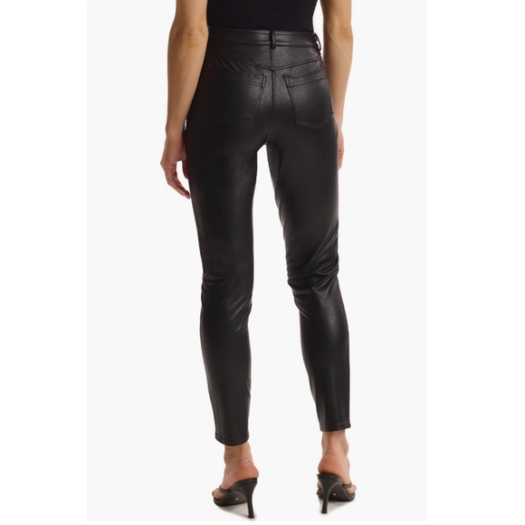 Commando Black Faux Leather Five-Pocket Pants Size Medium - Picture 2 of 13